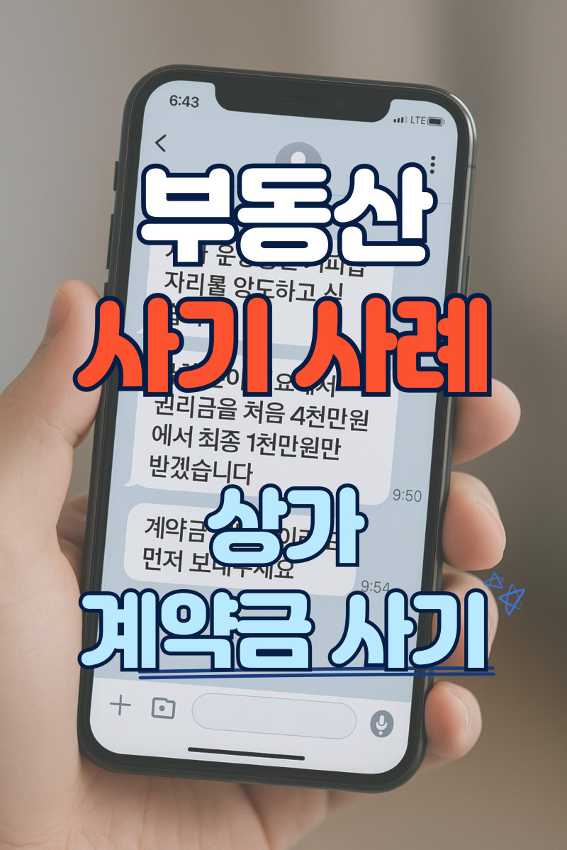 부동산 거래 사기 실제 사례와 예방법 – ‘그 커피숍 사장님은 나를 모른다?!’