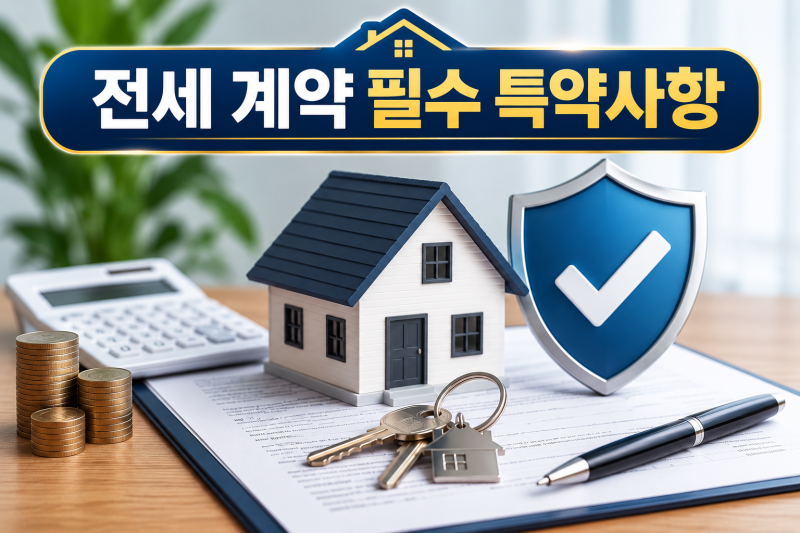 🛡️ 전세 계약 필수 특약사항 10가지